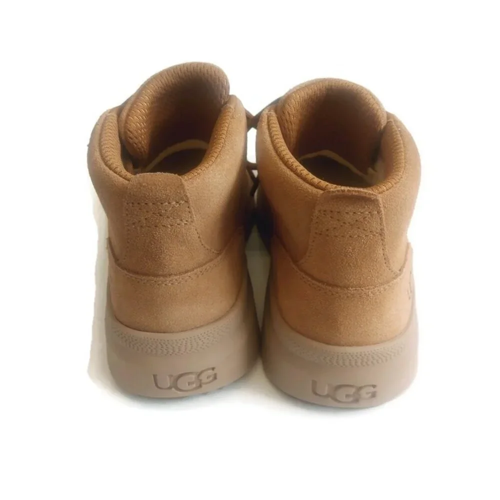 UGG Burleigh Mens Size 7 Ankle Chukka Suede Boots Antelope Brown 1151773 EU 40